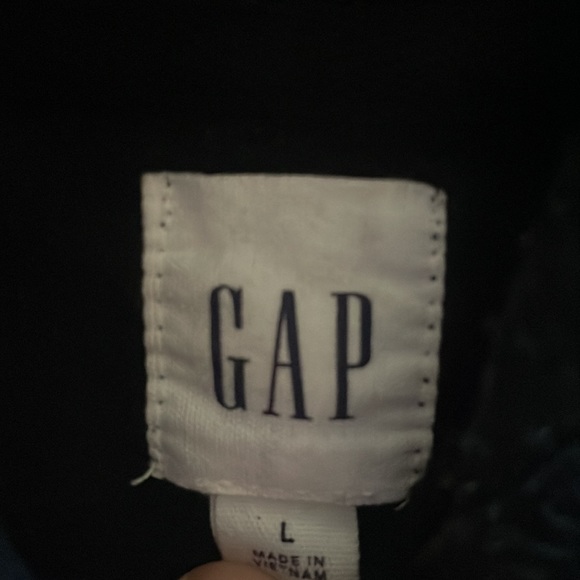 Black Gap Hoodie — Plaid Red Lettering - Picture 3 of 4